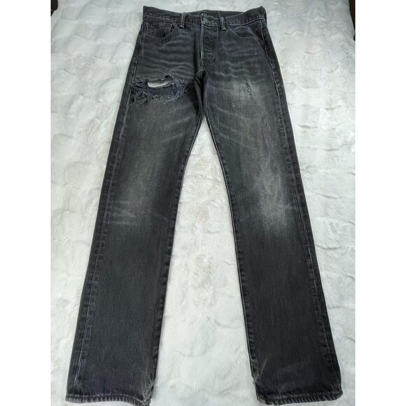 Levi’s Other - 🔥VTG 90s Levi’s 501 Button Fly 30x32 Distressed Worn Straight Leg Men’s Jeans